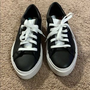 Adidas women’s sleek super casual sneakers